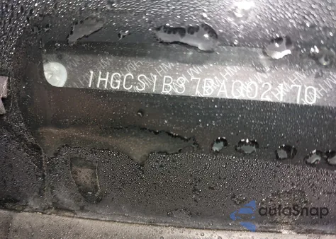2011 Honda Accord 2.4 Lx-S from USA, damaged, VIN 1HGCS1B37BA002170
